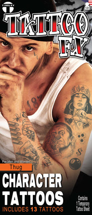 Tinsley Transfers Thug Tattoos