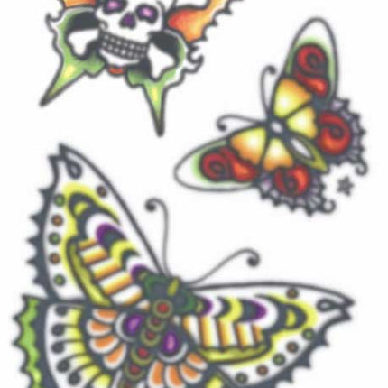 Tinsley Transfers Vlinders Vintage Tattoos