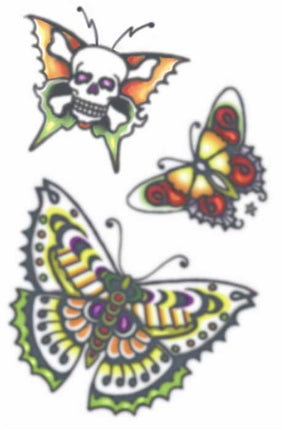 Tinsley Transfers Vlinders Vintage Tattoos