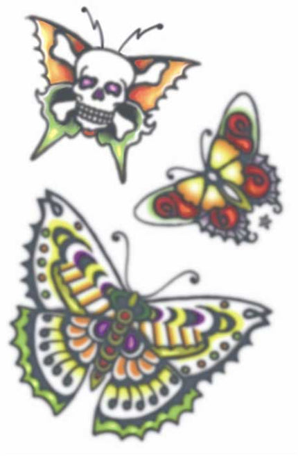 Tinsley Transfers Vlinders Vintage Tattoos
