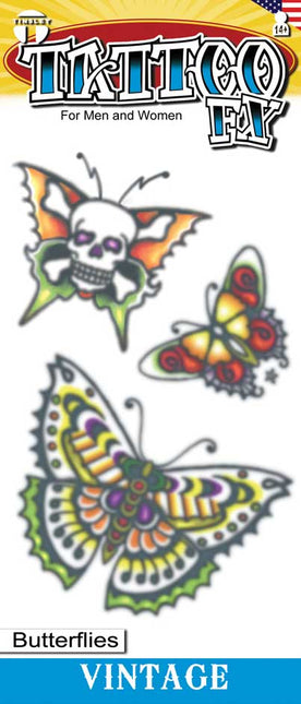 Tinsley Transfers Vlinders Vintage Tattoos