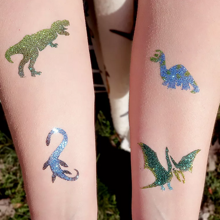 Tytoo Glitter tattoo Glitter Set Koele kleuren