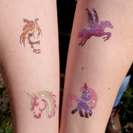 Tytoo Glitter tattoo Glitter Set Warme kleuren