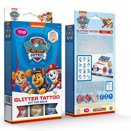 Tytoo Glittertattoo set Paw Patrol Jongens