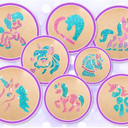 Tytoo Paarden en Unicorns Glittertattoo set
