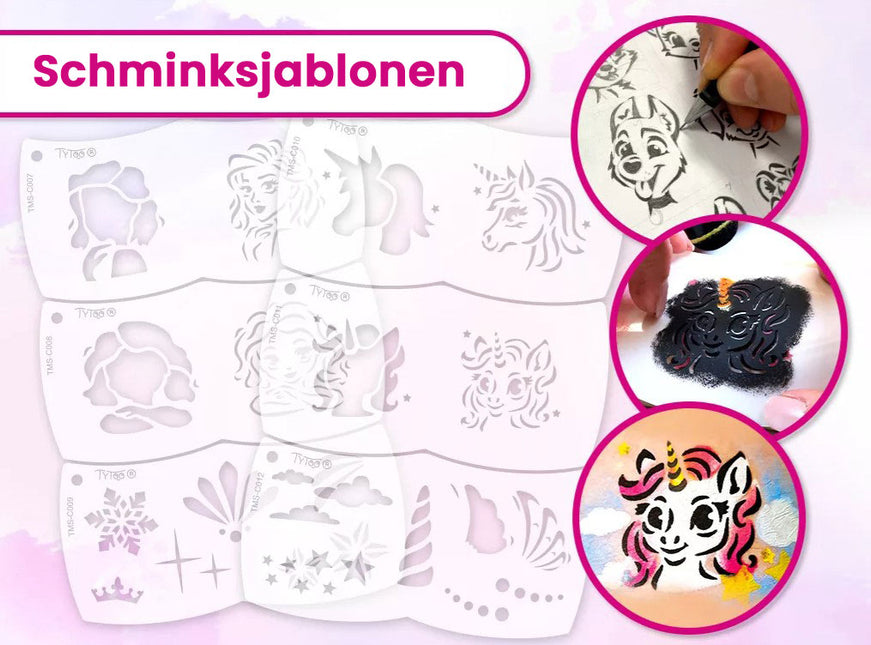 Tytoo Schmink set Princess Dream