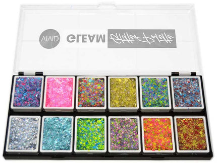 Vivid Glitter Lets Party Vivid Glitter Gleam Palette