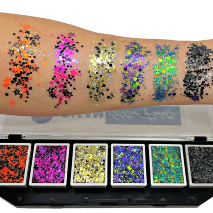Vivid Glitter Nocturnal Glitter Gleam Palette