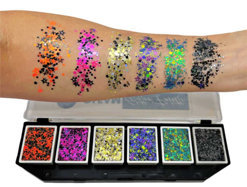 Vivid Glitter Nocturnal Glitter Gleam Palette