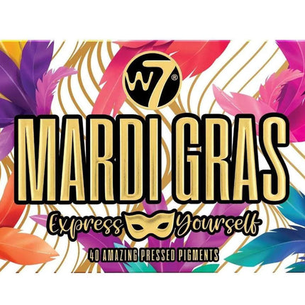 W7 Cosmetics Mardi Gras Pressed Pigment Palette
