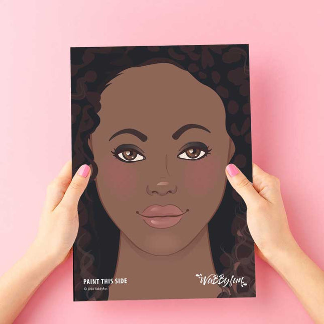 Wabbyfun Schmink Oefenbord A4 Tara