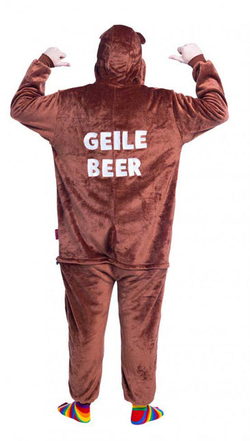 Wasted Monkey Onesie Geile Beer Unisex