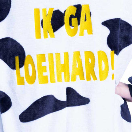 Wasted Monkey Onesie Ik Ga Loeihard Unisex