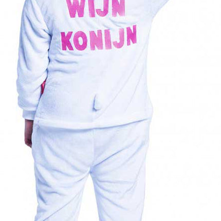 Wasted Monkey Onesie Wijn Konijn Unisex
