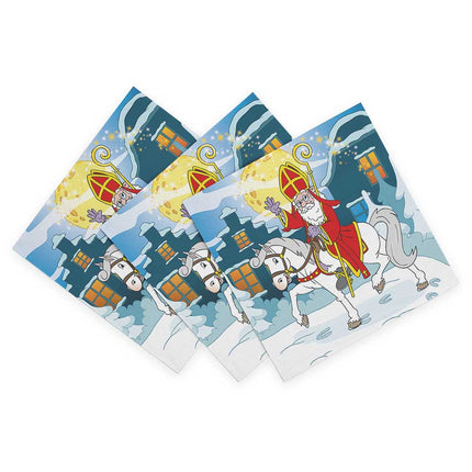 WeFiesta 20 Sinterklaas Servetten 33 x 33 cm