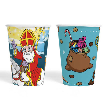 WeFiesta 8 Sinterklaas Bekertjes 210 ml