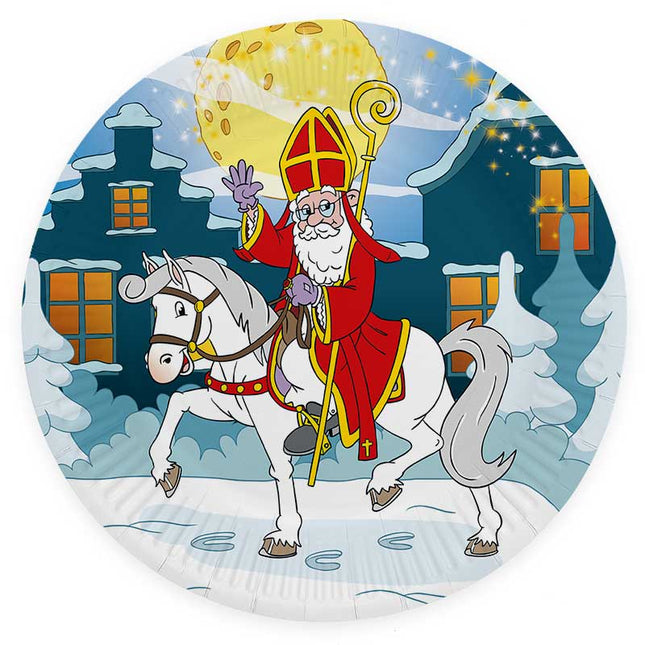 WeFiesta 8 Sinterklaas Bordjes 23 cm