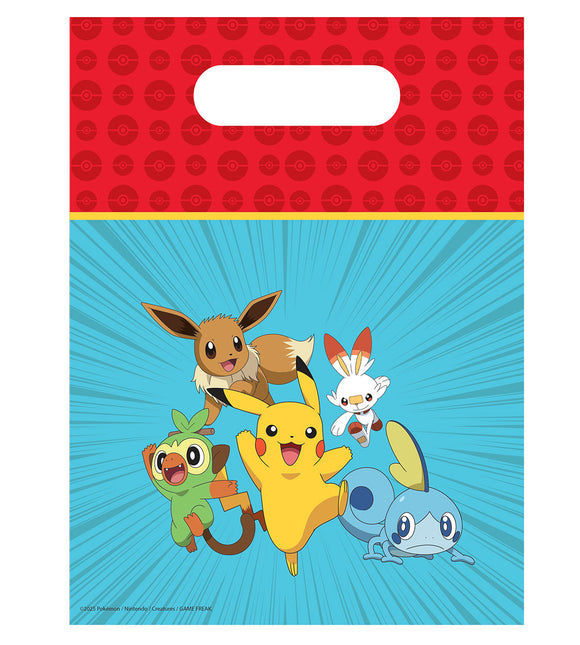 WeFiesta Cadeautasje Pokémon 6 stuks