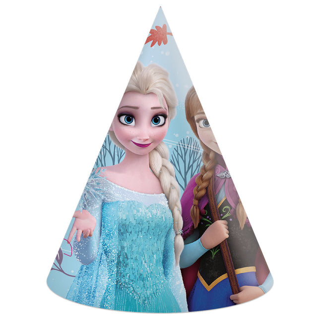 WeFiesta Feesthoedjes Frozen Idyllic Wonder 6 stuks