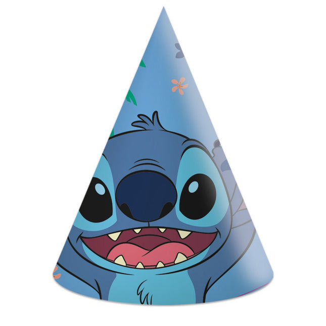 WeFiesta Feesthoedjes Stitch 6 stuks