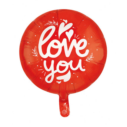 WeFiesta Folieballon I Love You 45 cm