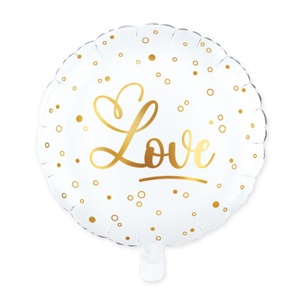 WeFiesta Folieballon Love XL 90 cm