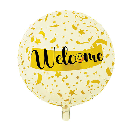 WeFiesta Folieballon Welcome 45 cm