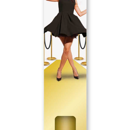 WeFiesta Gouden Loper met Plakstrip 450 x 60 cm | Gouden Feestloper