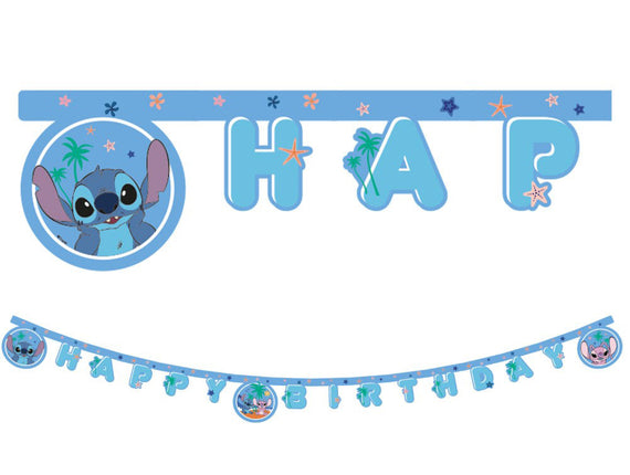 WeFiesta Letterbanner Stitch en Angel