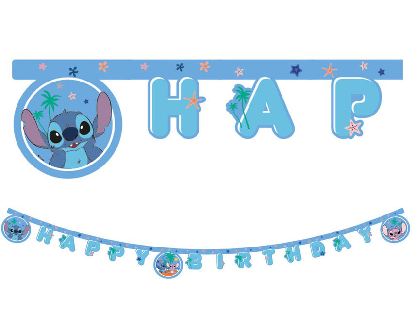 WeFiesta Letterbanner Stitch en Angel