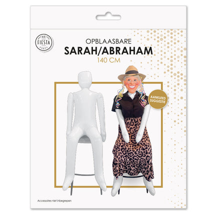 WeFiesta Opblaasbare Abraham of Sarah pop 145 x 48 cm