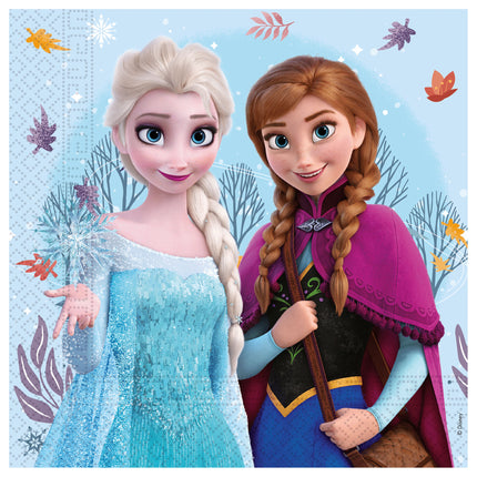 WeFiesta Papieren Servetten Frozen Idyllic Wonder 20 stuks