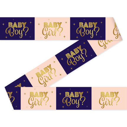 WeFiesta Party Tape Gender Reveal 12 meter