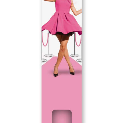 WeFiesta Roze Loper met Plakstrip 450 x 60 cm | Roze Feestloper
