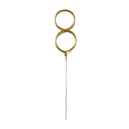 WeFiesta Sterretje 8 Goud 16 cm