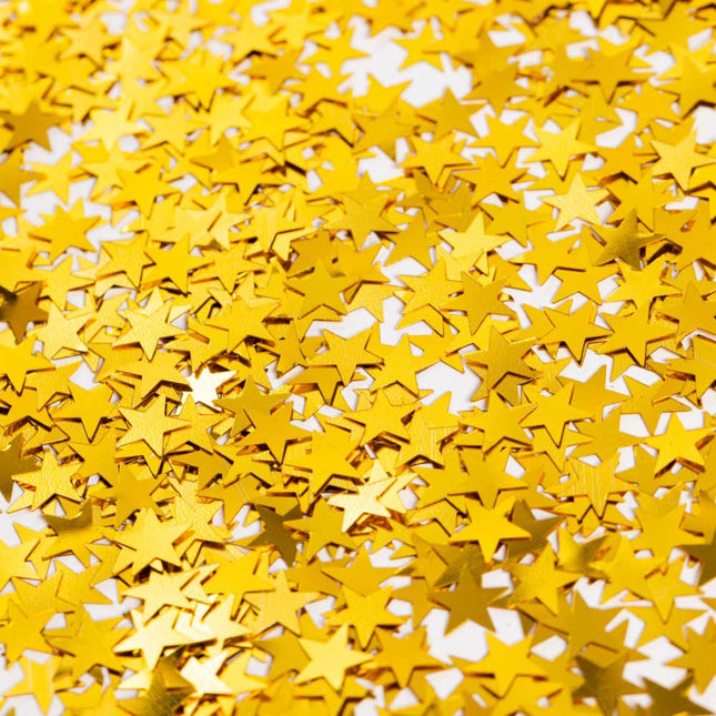 WeFiesta Tafel Confetti Gouden Sterren - 14 gram