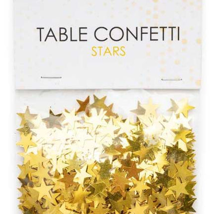 WeFiesta Tafel Confetti Gouden Sterren - 14 gram
