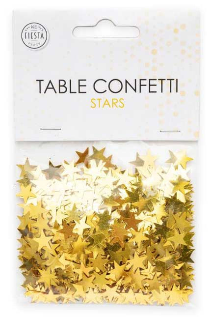 WeFiesta Tafel Confetti Gouden Sterren - 14 gram