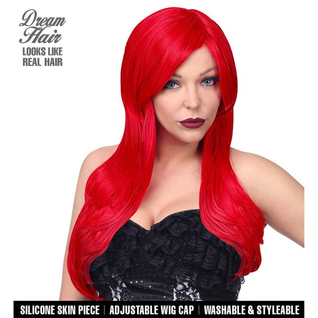 Widmann Milano Party Fashion Dream Hair Alicia Cosplay Pruik Rood