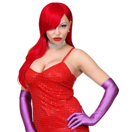 Widmann Milano Party Fashion Dream Hair Alicia Cosplay Pruik Rood
