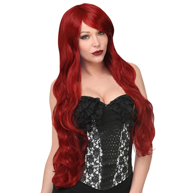 Widmann Milano Party Fashion Dream Hair Kayla Cosplay Pruik Bordeaux