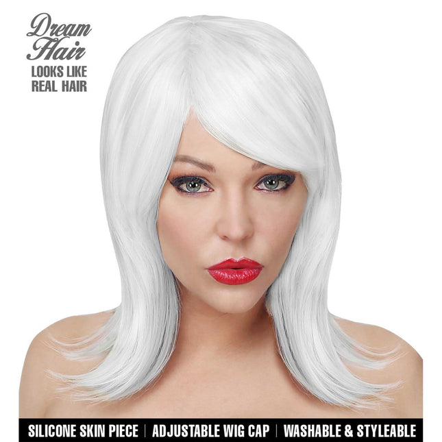 Widmann Milano Party Fashion Dream Hair Noemi Cosplay Pruik Wit