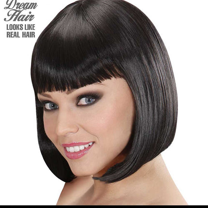 Widmann Milano Party Fashion Dream Hair Pruik Jolie Zwart