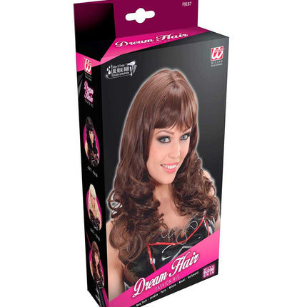 Widmann Milano Party Fashion Dream Hair Pruik Kathy Bruin