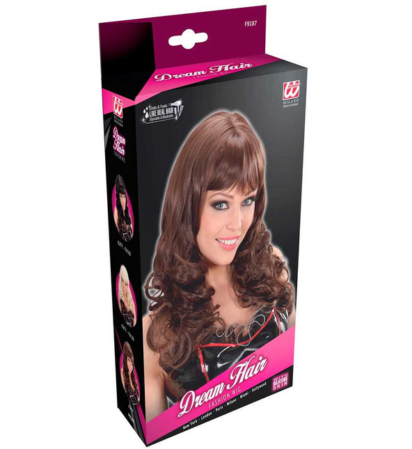 Widmann Milano Party Fashion Dream Hair Pruik Kathy Bruin