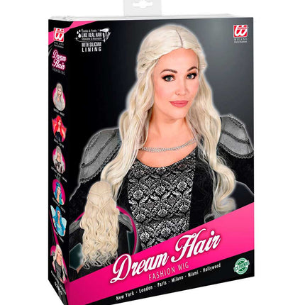Widmann Milano Party Fashion Dream Hair Pruik Koningin Blond