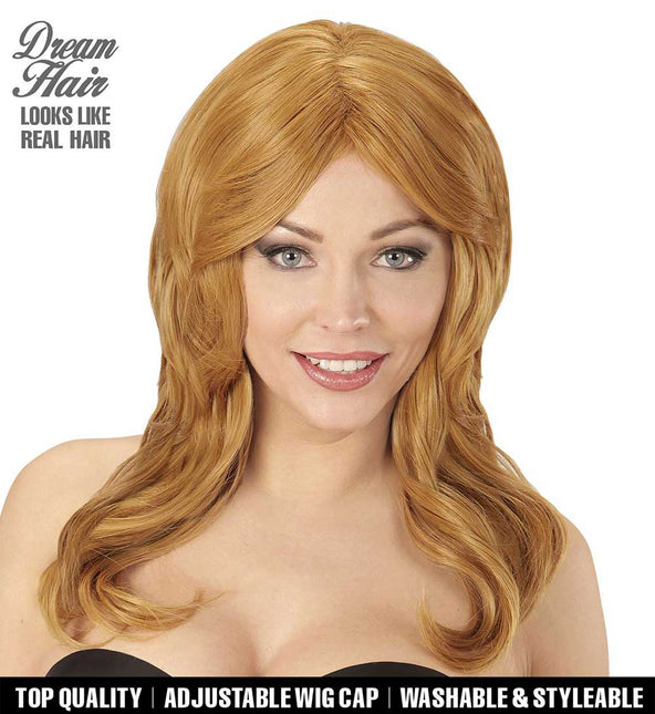 Widmann Milano Party Fashion Dream Hair Pruik Lindsay Gember