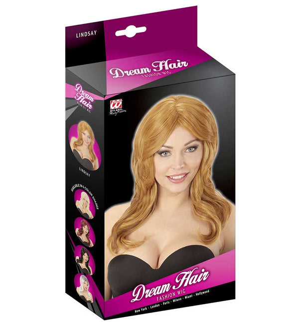 Widmann Milano Party Fashion Dream Hair Pruik Lindsay Gember