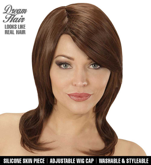 Widmann Milano Party Fashion Dream Hair Pruik Megan Bruin