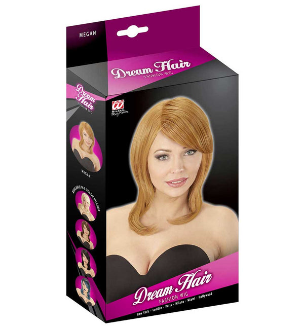 Widmann Milano Party Fashion Dream Hair Pruik Megan Gember